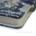 Caixa de tampa celular de carteira de personagem personalizada